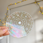 ⁦• عرض قطعتين استيكر اضاءات الشمس Sun Catcher⁩ - الصورة ⁦4⁩